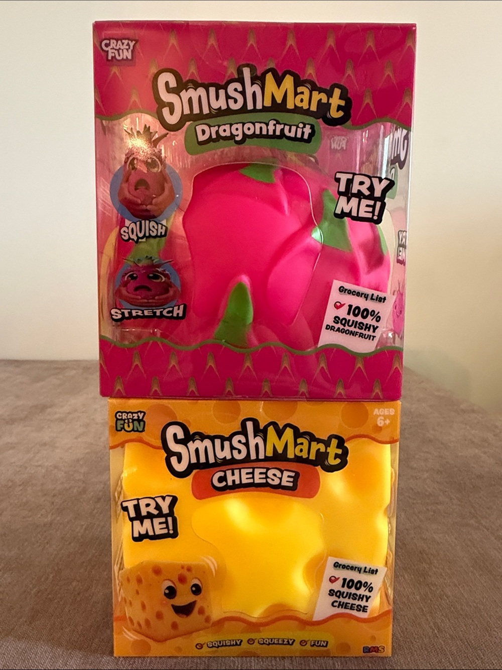 SmushMart Dragonfruit & Cheese